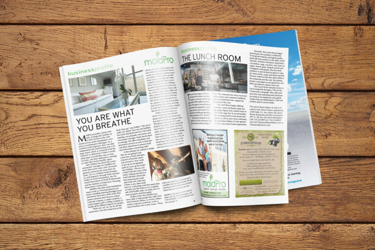 MoldPro LLC is featured in the September Issue of Natural Awakenings Magazine