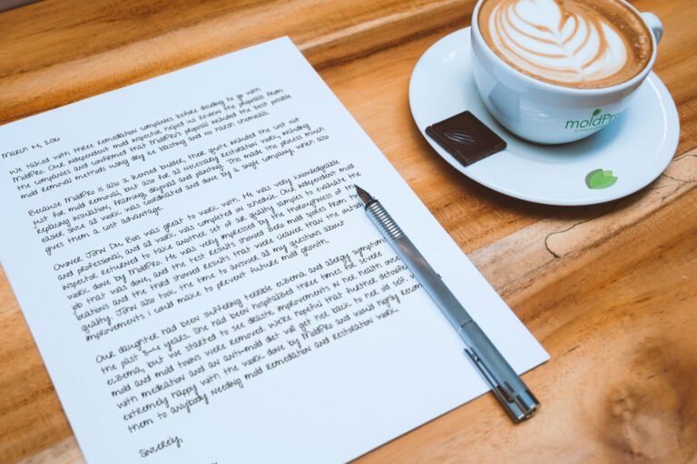 MoldPro LLC Testimonial Review Mold Remediation